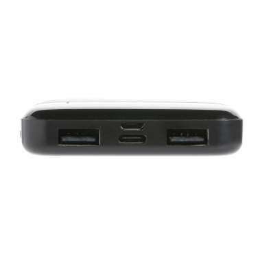Logo trade promotional gifts image of: RCS standard recycled plastic wireless powerbank