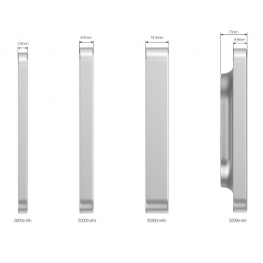 Logo trade promotional giveaways picture of: Urban Vitamin Malibu RCS plastic/alu 5000 mah powerbank