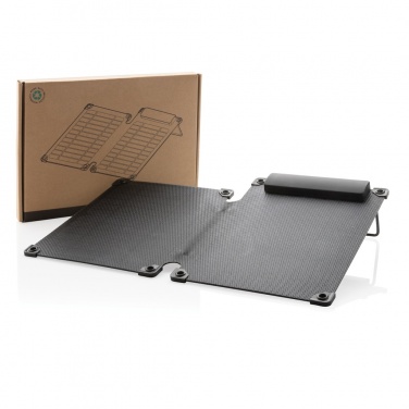 Logo trade advertising products image of: Solarpulse rplastic portable Solar panel 10W