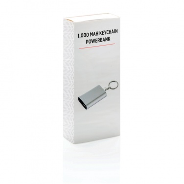 Logotrade corporate gift image of: 1.000 mAh keychain powerbank