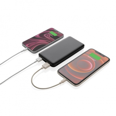 Logo trade promotional products image of: High Density 10.000 mAh Pocket Powerbank