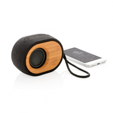 Logo trade advertising product photo of: Bamboo X  speaker