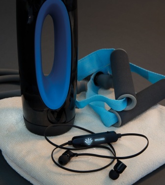 Logotrade promotional giveaway image of: Light up logo wireless earbuds