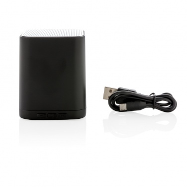 Logo trade promotional item photo of: Light up logo wireless speaker