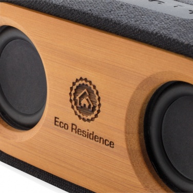 Logotrade promotional giveaway picture of: Bamboo X double speaker