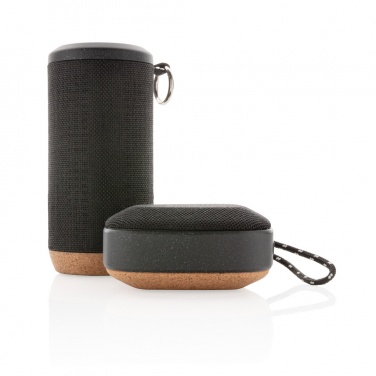 Logo trade promotional items picture of: Baia 10W wireless speaker, cork