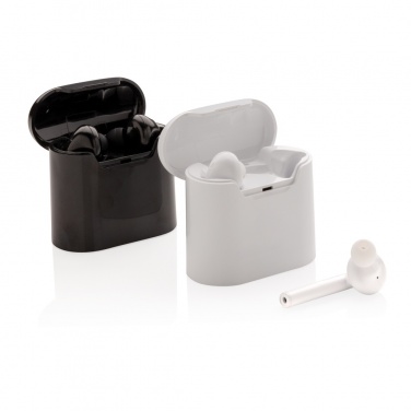 Logotrade promotional gifts photo of: Liberty wireless earbuds in charging case