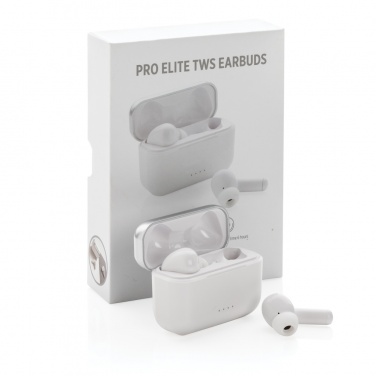 Logo trade promotional item photo of: Pro Elite TWS earbuds
