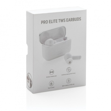 Logo trade promotional items picture of: Pro Elite TWS earbuds