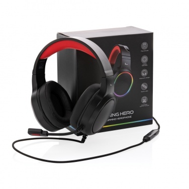 Logotrade advertising products photo of: RGB gaming headset