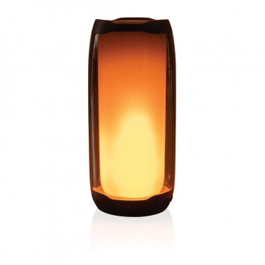 Logo trade promotional item photo of: RCS recycled plastic Lightboom 10W speaker