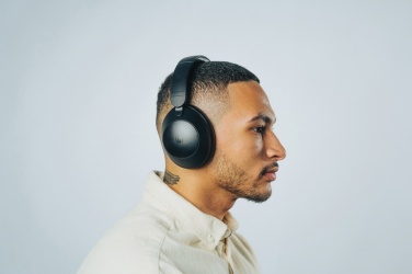 Logotrade promotional giveaway image of: Urban Vitamin Cupertino RCS rplastic ANC headphone
