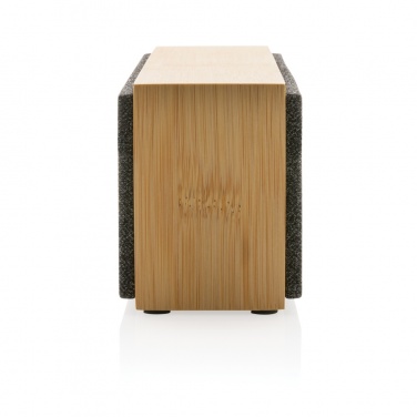 Logotrade business gifts photo of: Wynn 10W bamboo wireless speaker