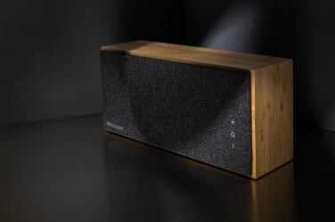 Logotrade promotional merchandise photo of: Wynn 20W bamboo wireless speaker