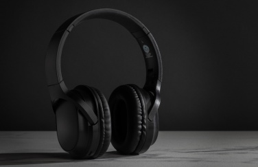 Logotrade promotional items photo of: RCS recycled plastic Elite Foldable wireless headphone