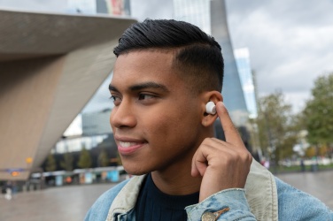 Logo trade promotional giveaways image of: Urban Vitamin Napa earbuds