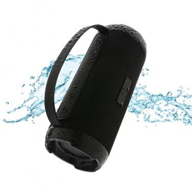 Logotrade promotional gifts photo of: RCS recycled plastic Soundboom waterproof 6W speaker