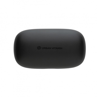 Logo trade promotional merchandise picture of: Urban Vitamin Palm Springs RCS rplastic ENC earbuds
