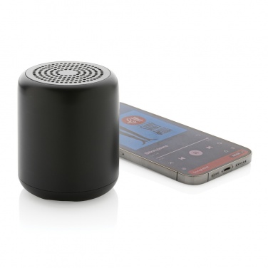 Logotrade promotional product picture of: RCS certified recycled plastic 5W Wireless speaker