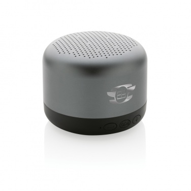 Logo trade promotional items picture of: Terra RCS recycled aluminium 5W wireless speaker
