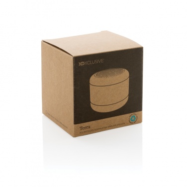 Logotrade advertising product image of: Terra RCS recycled aluminium 5W wireless speaker