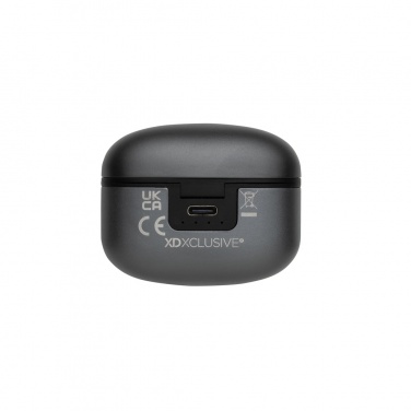 Logo trade business gift photo of: Terra RCS recycled aluminium wireless earbuds