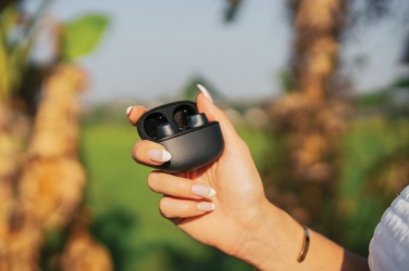 Logotrade promotional merchandise image of: Terra RCS recycled aluminium wireless earbuds