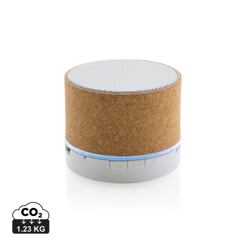 Logotrade advertising product picture of: Cork 3W wireless speaker