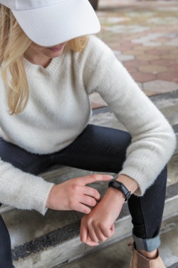 Logo trade promotional gift photo of: Stay Healthy Bracelet Thermometer