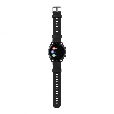Logo trade promotional merchandise picture of: RCS recycled TPU Fit Watch round