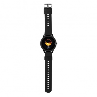 Logo trade promotional merchandise picture of: Swiss Peak RCS recycled TPU Watch