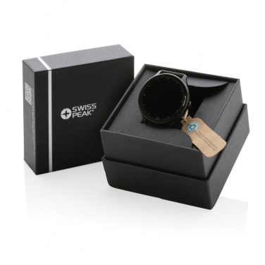 Logo trade corporate gifts picture of: Swiss Peak RCS recycled TPU Watch