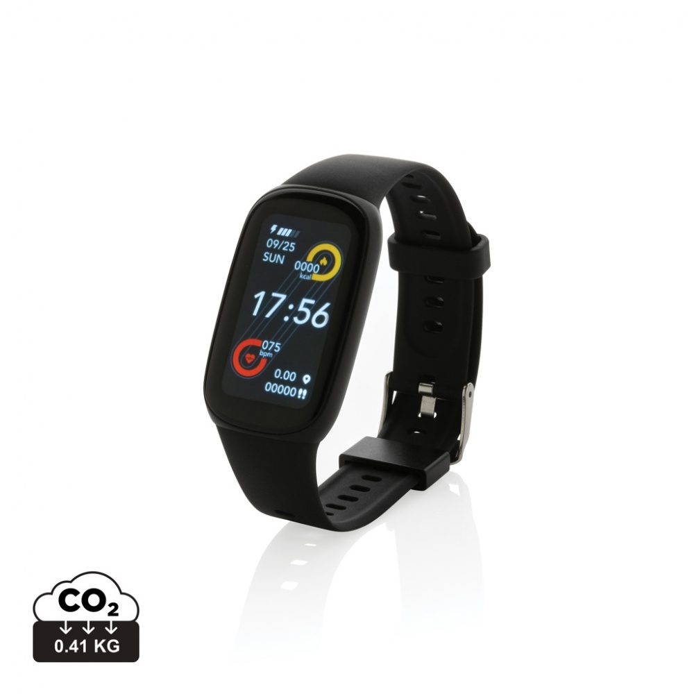 Logo trade business gift photo of: RCS recycled TPU  activity watch 1.47'' screen with HR