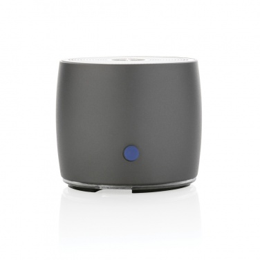 Logo trade promotional gift photo of: Swiss Peak RCS recycled aluminum 3W bass speaker