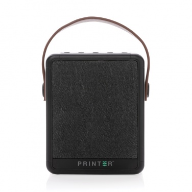 Logotrade business gift image of: Skywave RCS recycled plastic solar speaker 12W