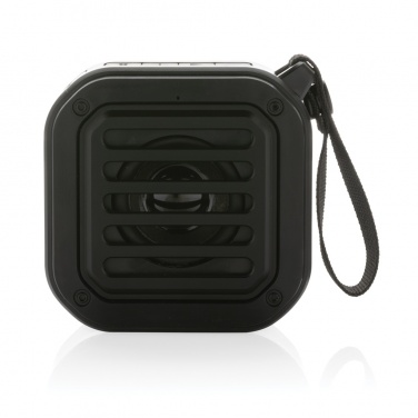 Logo trade promotional products picture of: 3W RCS recycled plastic wireless sunwave solar speaker