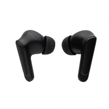 Logotrade promotional gift image of: Prolink RCS recycled plastic hybrid ANC/ENC earbud