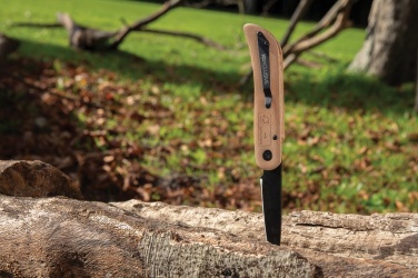 Logotrade advertising products photo of: Nemus Luxury Wooden knife with lock
