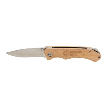Logotrade business gifts photo of: Wooden outdoor knife