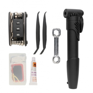 Logo trade advertising products image of: Bike repair kit set 17 pcs