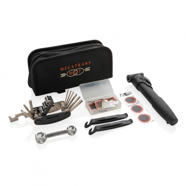 Logo trade advertising products image of: Bike repair kit set 17 pcs