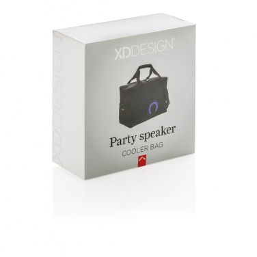 Logo trade promotional giveaway photo of: Party speaker cooler bag