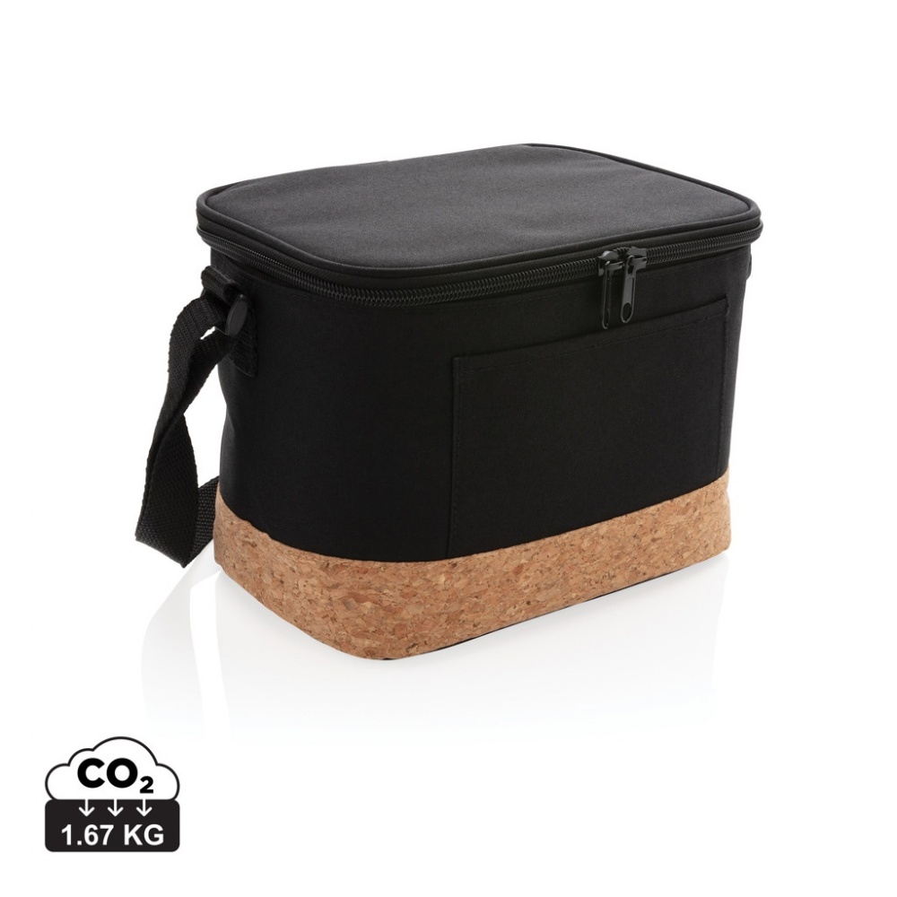 Logotrade promotional gift image of: Two tone cooler bag with cork detail