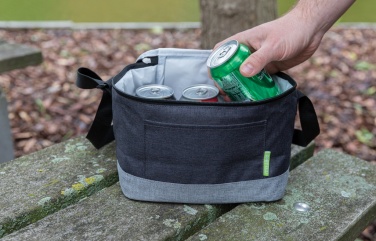 Logotrade promotional gift picture of: Duo colour RPET cooler bag