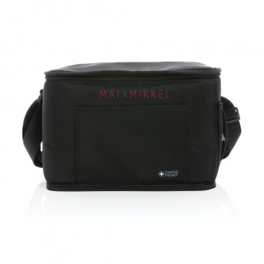 Logo trade promotional gifts picture of: Swiss Peak AWARE™ 1200D deluxe 8 can cooler bag