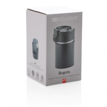 Logotrade promotional product picture of: Bogota compact vacuum mug with ceramic coating