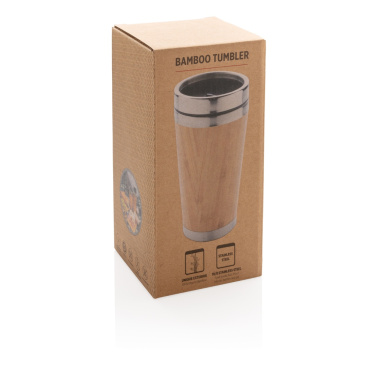 Logo trade promotional items picture of: Bamboo tumbler