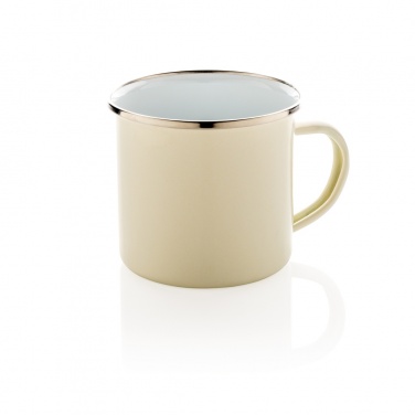 Logo trade corporate gift photo of: Vintage enamel mug