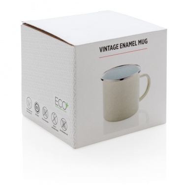 Logotrade promotional giveaway image of: Vintage enamel mug
