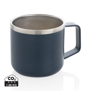 Logo trade promotional products image of: Stainless steel camp mug